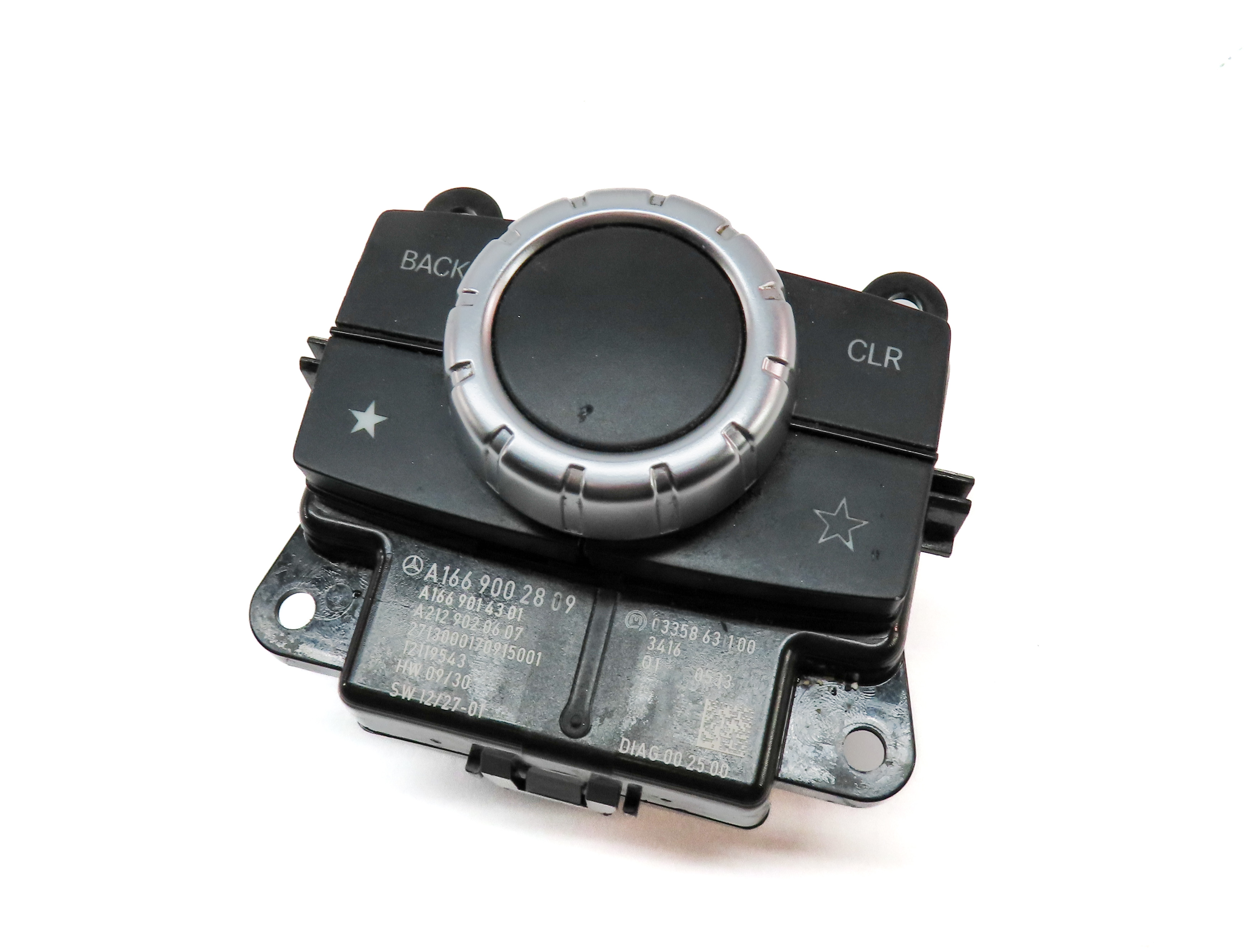 2012 MERCEDES ML350 (W166) RADIO STEREO NAVIGATION MEDIA CONTROL KNOB & BUTTONS — exact item pictured